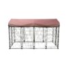 Heavy Duty Outdoor Dog Kennel with XL Size and Removable Cover