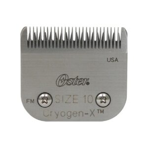 Heavy-Duty Pet Clipper Blade Size 10 with Cryogenic Freezing for Extra Durability