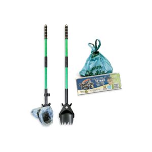 Heavy-Duty Pet Waste Scooping Set with Free Heavy-Dootie Bags