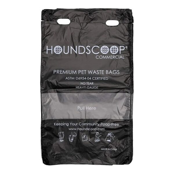 Heavy Duty Pet Waste Station Bags, 800 Count, 25x25 Size, 70% Less Waste, Hang Hole Style