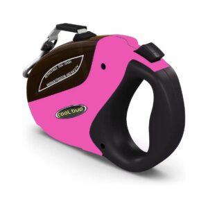 Heavy Duty Retractable Dog Leash for Dogs Up to 110lbs with Comfort Grip Handle