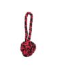 Heavy Duty Rope Dog Toy with Tug for Aggressive Chewers Varying Natural Colors