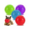 Heavy Duty Squeaky Dog Balls for Medium to Large Dogs 4 Pack Indestructible Toy