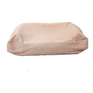 Heavy Duty Tan Dog Bed Cover with Water Repellent and Soft Surfaces