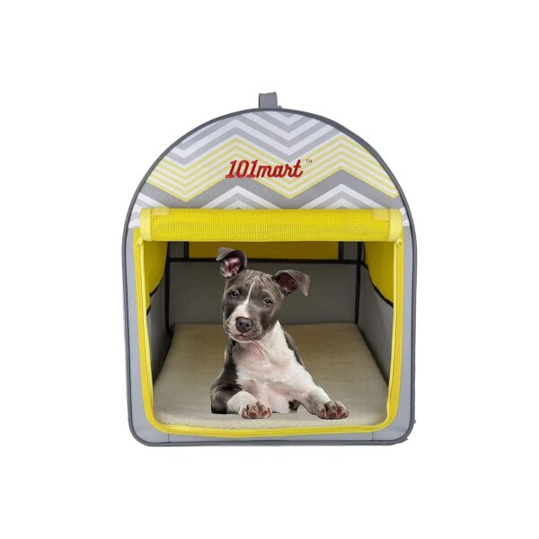 Heavy-Duty Water-Resistant Canvas Pet Tent for Home and Outdoor Use