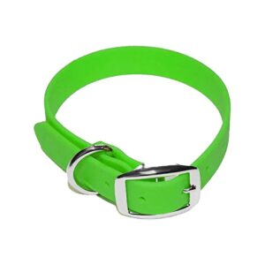 Heavy Duty Waterproof Dog Collar with Customizable Fit for Puppies to Large Dogs