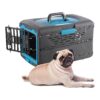 Heavy-Duty yet Ultra-Lightweight Pet Crate for Durable yet Portable Design