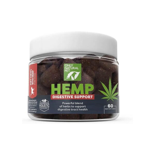 Hemp Based Digestive Supplement for Dogs with Probiotics