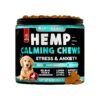 Hemp Calming Chews for Dogs with Stress and Anxiety Relief