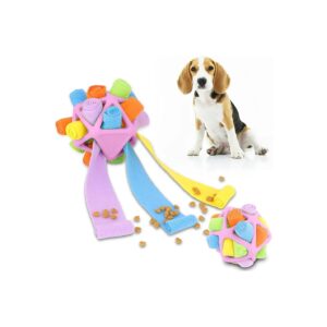 Hidden Treats Puzzle Toy for Dogs, Promotes Digestion and Reduces Stress