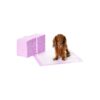 High Absorbency Pink Puppy Pads for Small Dogs 100 Count Pee Pads