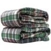 High Absorbency Plaid Waterproof 2 Pack Reusable Large Dog Travel Pee Pads 24x36