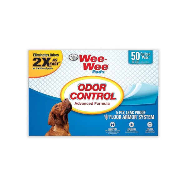 High-Absorption Odor-Control Training Pads for Dogs of All Sizes