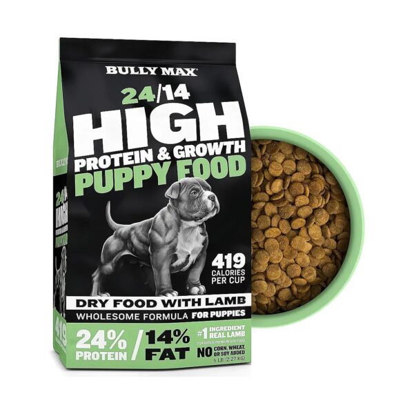 High Calorie Puppy Food for Large Breed and Small Breed Puppies, Made with Postbiotics