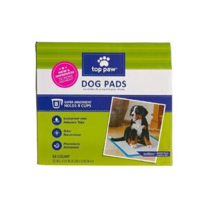 High-Capacity Dog Pads for Small to Medium-Sized Dogs with Improved Absorbency, 50 Count