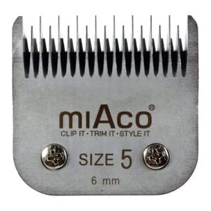 High Carbon Steel Clipper Blade Size 5 for Oster Andis AGC BGC Clippers