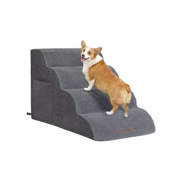 High-Density Foam Support Pet Stairs for Dogs to Get on Bed and Couch Sofa