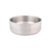 High-Durability Stainless Steel Dog Food and Water Bowls with Double Wall for Big Dogs