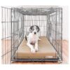 High-End Dog Crate Bed with Orthopedic Foam for Large Breeds 50x32x4 Dimensions