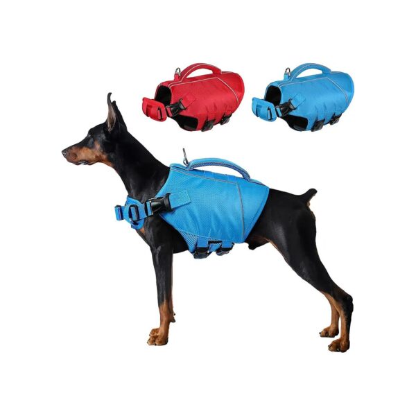 High Flotation Dog Life Vest for Small Medium Large Dogs with Buoyancy and Confidence