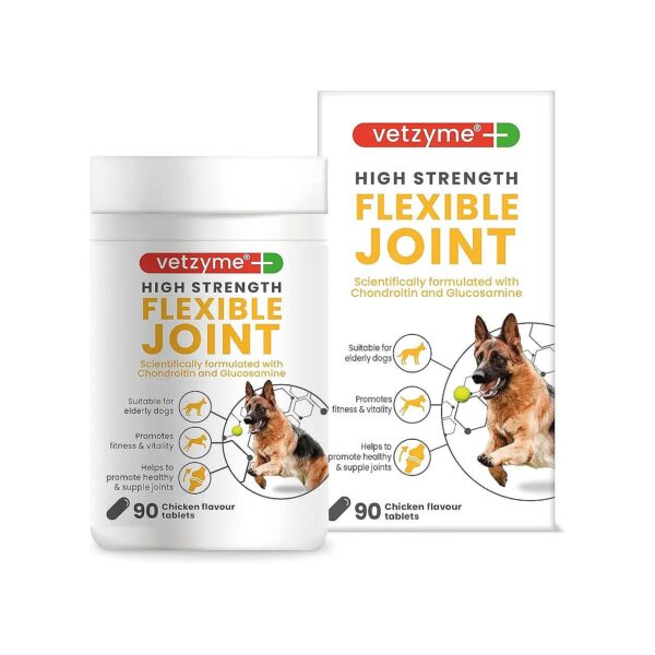 High Potency Glucosamine and Omega 3 Fatty Acids for Joint Support and Mobility in Dogs