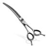 High Precision 5 Inch Pet Curved Chunker Scissors for Dogs and Cats