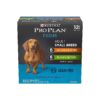 High Protein Adult Small Breed Dog Food with Chicken or Turkey Pate in Sauce Variety Pack