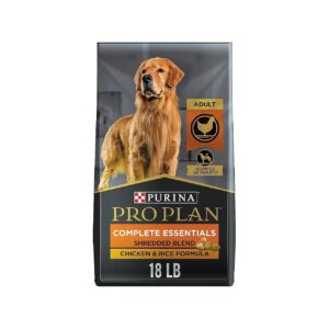 High Protein Dog Food with Probiotics for Adult Dogs Chicken and Rice Formula