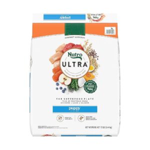 High Protein Dry Puppy Food with Trio of Animal Proteins for Optimal Nutrition