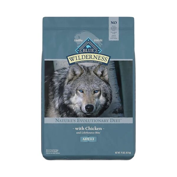 High-Protein, Grain-Free Adult Dry Dog Food with Real Chicken and Wholesome Carbs