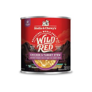 High Protein, Grain-Free Chicken and Turkey Stew for Dogs