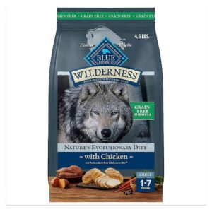 High-Protein Grain-Free Dry Dog Food with Real Chicken for Adult Canines