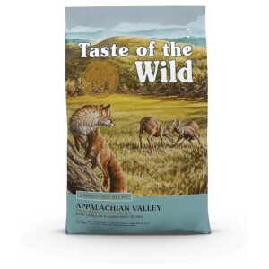 High Protein Grain Free Dry Dog Food with Real Venison and Skin and Coat Support