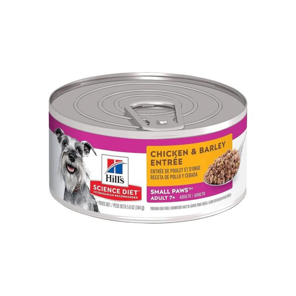 High-Protein Wet Food for Senior Small Dogs with Complete and Balanced Nutrition