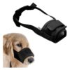 High-Quality Adjustable Dog Muzzle for Small Medium Large Breeds, Soft Padded for Comfort