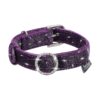 High-Quality Adjustable Purple Bling Collar for Small Cat and Dog