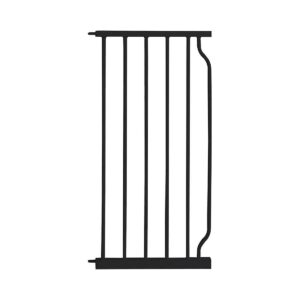 High-Quality Black Baby Gate Extension for Home Safety