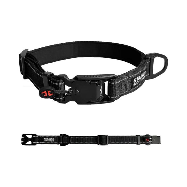 High-Quality Dog Collar with Adjustable Fit and Reflective Strips