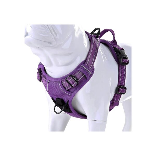 High-Quality Dog Harness with Comfortable Lining and Leash Attachments for Easy Walking