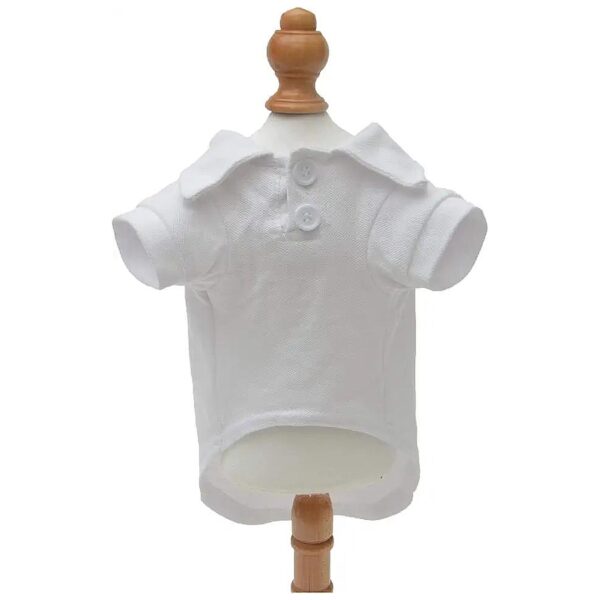 High-Quality Dog Polo Shirts for Small to Large Breeds - Soft Cotton Material