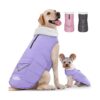 High-Quality Dog Winter Coat with Fleece Vest for Large Breeds Warmth