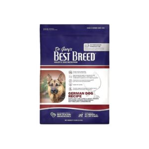 High-Quality Dry Dog Food for German Shepherds, Natural Coat Health