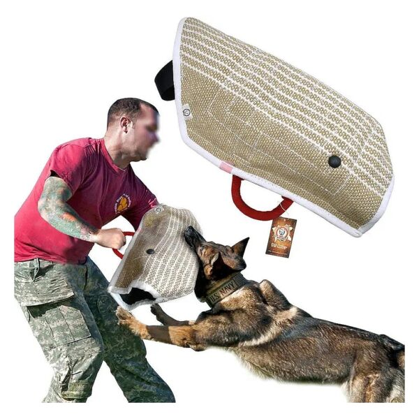 High-Quality Jute Puppy Bite Sleeve for Young Dog Puppy Training Professionals