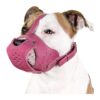 High-Quality Leather Dog Muzzle for Large and Medium Breeds Pet Accessory