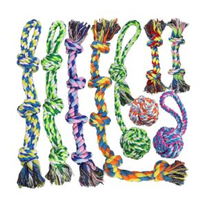 High-Quality Natural Cotton Dog Rope Toys for Aggressive Chewers and Play