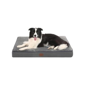 High-Quality Orthopedic Dog Bed for Large Breeds, 40'' Long and 4'' Thick with Lining