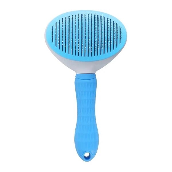 High-Quality Pet Brush for Cats and Dogs, Removes Hair Tangles and Insects, Blue