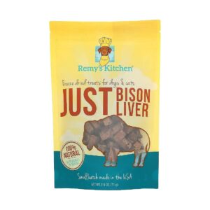 High-Quality Protein and Essential Nutrients in Freeze-Dried Bison Liver Treats