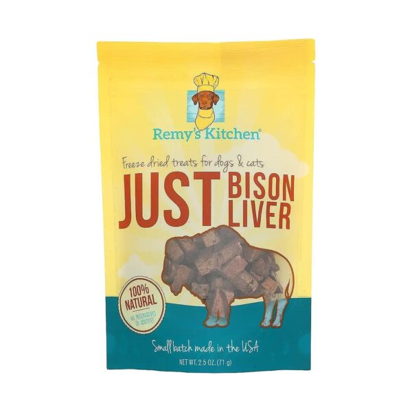 High-Quality Protein and Essential Nutrients in Freeze-Dried Bison Liver Treats