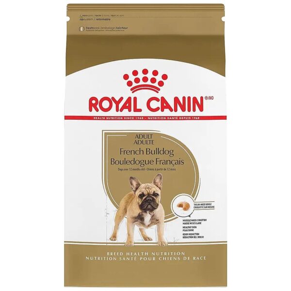 High-Quality Protein and Fiber French Bulldog Adult Dry Dog Food for Good Health